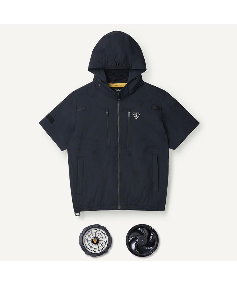 BOLDEST Aero Short Sleeve Shacket Hoodie (Top Type) Wheel Set (Select 1 Of 2) 2By1X26005Bks