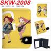 Bocchi the Rock Geldbörse Vertikal Druckknopf Bifold Kartenhalter Münzbörse Anime Unisex