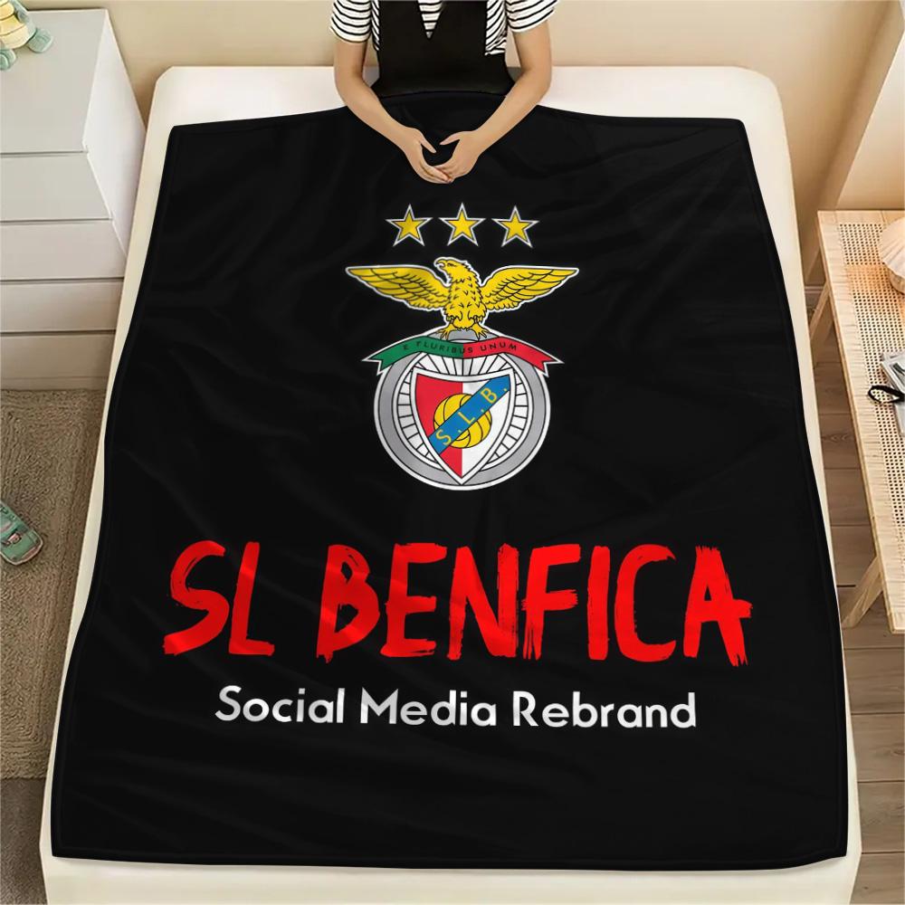 SL Benfica Flanelldecke, Hohe Qualität, Bequem für alle Jahreszeiten, Heimdekoration, Wärme und Komfort