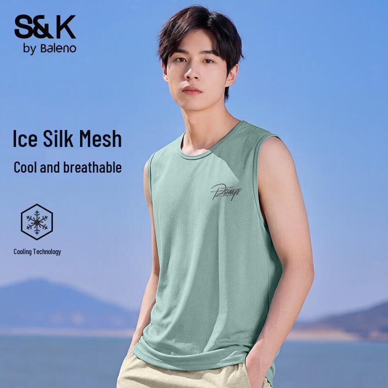 Baleno S&K Series Men's Ice Silk Cooling Mesh Tank Top