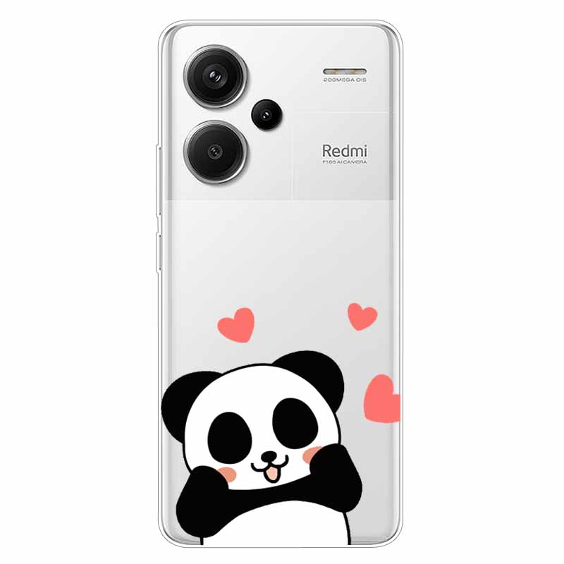 For Redmi Note 13 Pro Plus 5G Case Clear TPU Soft Back Cover for Xiaomi Redmi Note 13 Pro+ 5G Transparent Silicone Cases Funda