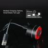 Bicycle Brake Light LED Smart Bikt Rear Sensing Light High Lumen Back Brake Lamp For Riding Mountain Road Daily Commuting