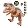 Remote Control Dinosaur Toy Glowing Walking Sounding T-rex Plastic Dinosaur Toy Educational Interactive For Kids