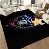 1PC Raiders Team Logo Design Rug Game Carpet, Floor Mat for Bedroom Living Room Entryway Rug, Home Decor Idea Gift for Christmas birthday
