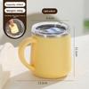 Stainless Steel Mug With Leakproof Lid For Office Use And Gift Giving