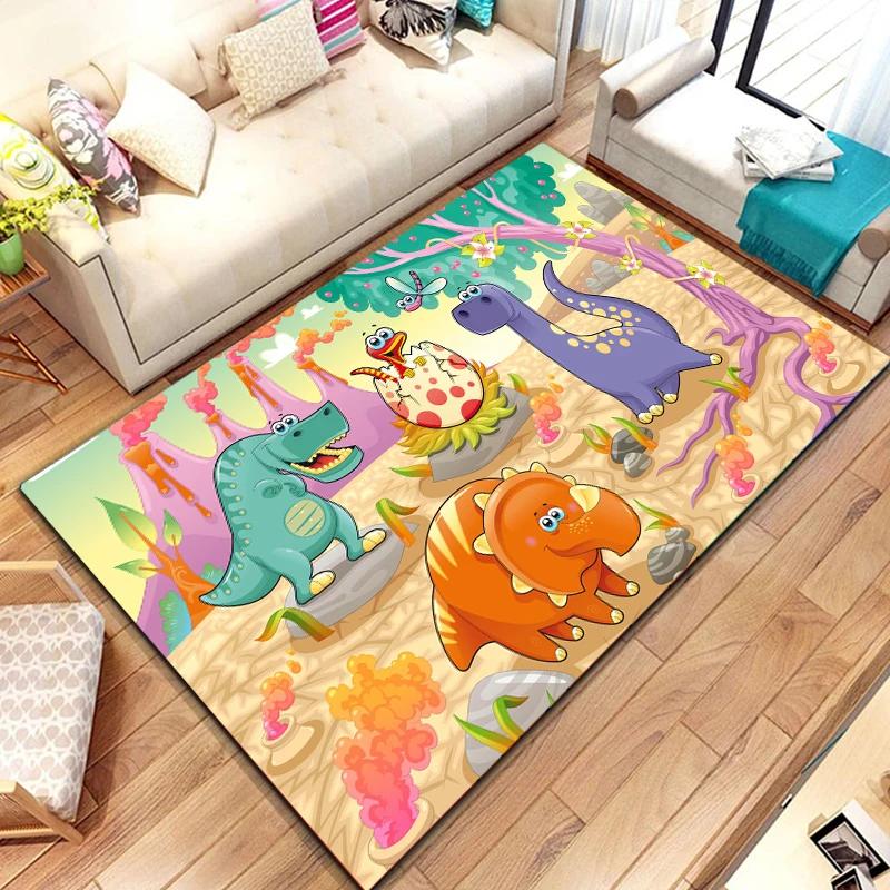 Cartoon Animals Baby Creeping Mat Rugs for Kid play mats children Room Decor Area Floor Mat Anti-skid Carpet for Bedroom Gifts