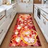 Heart Pattern Runner Rug Y2K Modern Home Artistic Decor Carpet Anti-Slip Mat for Hallway Living Room Valentines Day Decor
