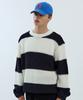 Pilpeu Striped Loop Knit 21(Navy)