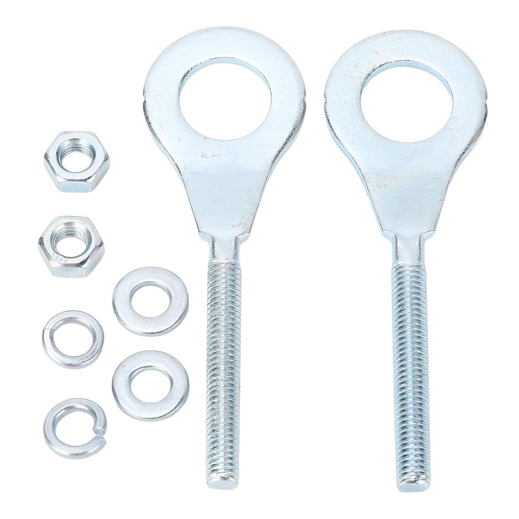 2pcs 15mm Chain Tensioner Adjuster Chain Axle Tensioner Adjuster For Mini Bike 50cc To 125cc CRF50 ATV Pit Dirt Bike