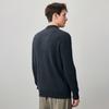 KEMENG BOCA Men's Thickened Half-Zip Cashmere Sweater
