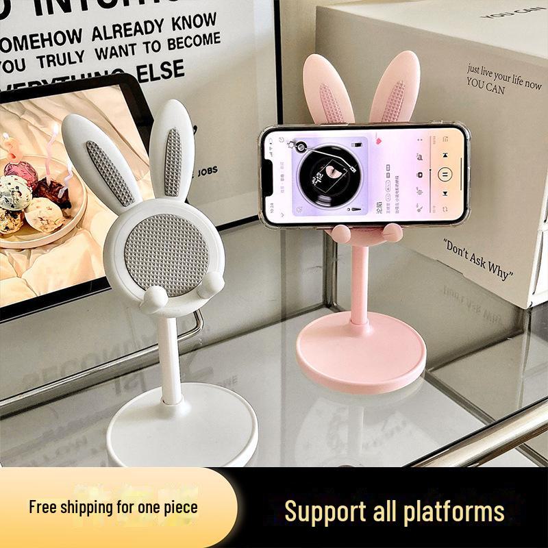 

Adjustable Telescopic Bunny Phone & Tablet Stand High-end, adjustable синий
