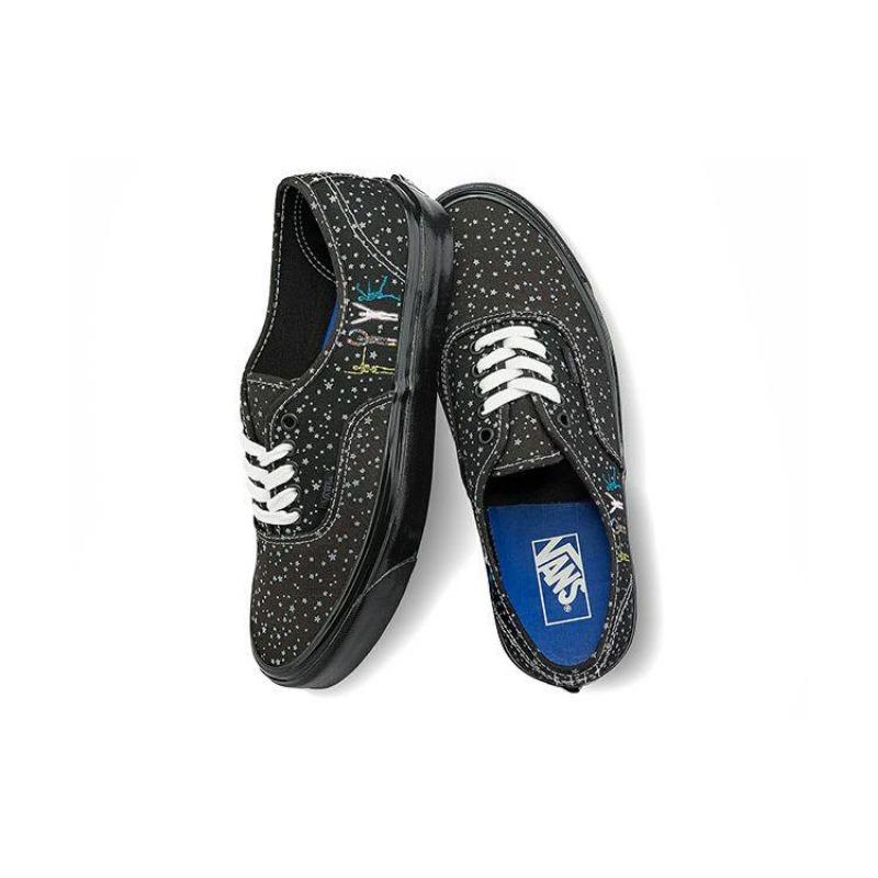 Vans Authentic 44 DX Unisex Canvas Casual Low-top Skate Shoes Black VN0A5KX4AVU
