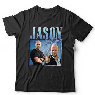 Jason Statham T-Shirt Wertschätzung Unisex und Kinder Throwback Hommage Junggesellenabschied