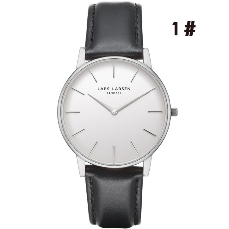 Supply Larsen Lars Watch Male And Female Couples Belt Watch Larsen Watch 784
