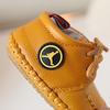 Boys and Girls Toddler Shoes Children Soft-soled Baby Shoes Spring and Autumn 0-1 Years Old Small Leather Shoes Lace-up Single