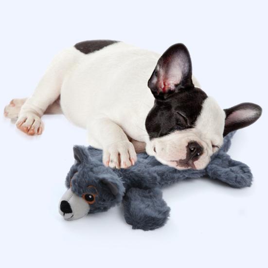 Dog Chew Toy Adorable Appearance Bite-resistant Cartoon Shape Washable Tear-proof Relieve Boredom Extra Soft Pet Dog Cat Interactive Sound