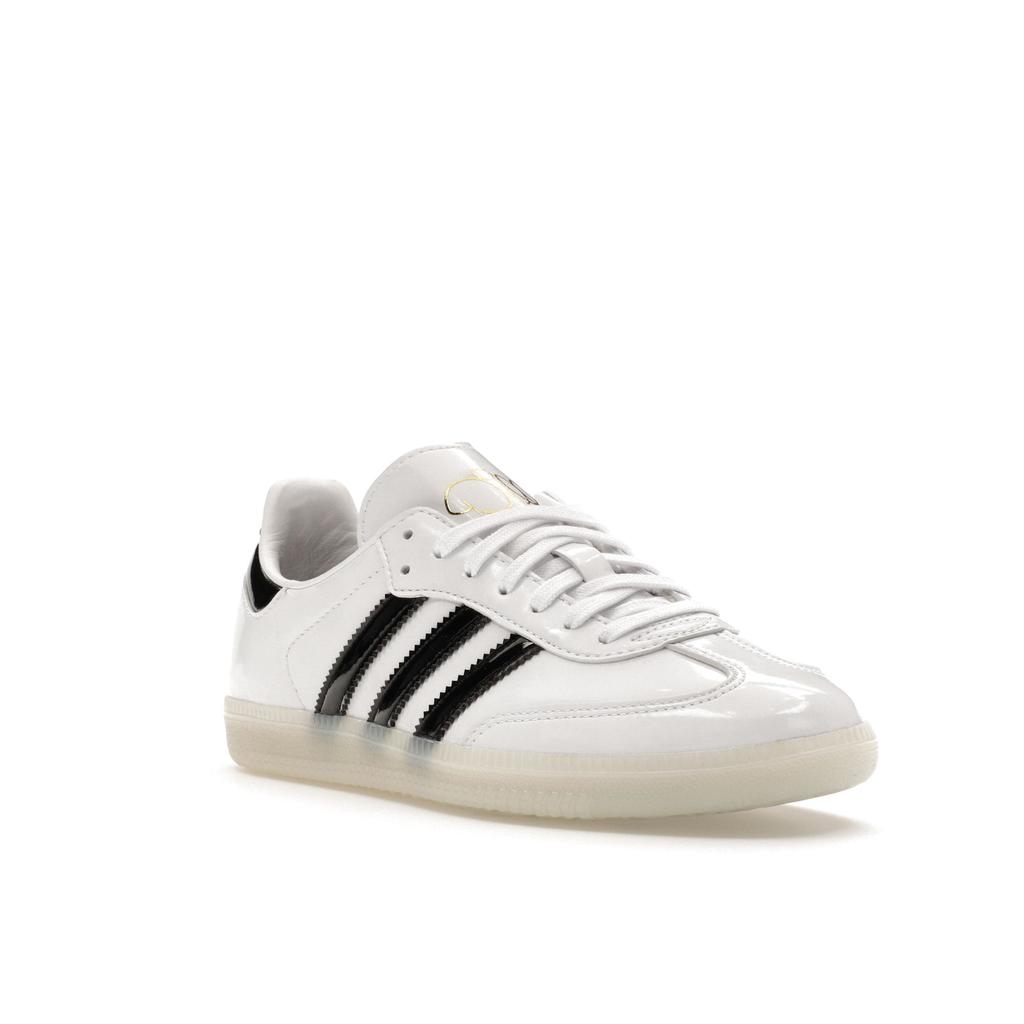 adidas Jason Dill x Samba White Black Unisex Sneakers Cloud-White Core-Black Gold-Metallic IE5158