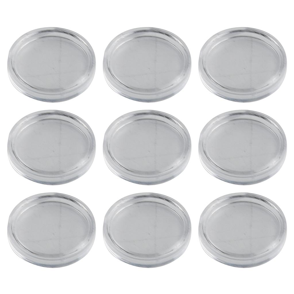 100 Pcs 20MM Clear Coin Capsules Containers Storage Boxes Protective Holders Transparent Coin Capsule Container Box
