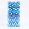 1 Box Christmas Ball Christmas Tree Ornament Home Christmas Hanging Pendant 2024 New Year Gift Holiday Party Decoration