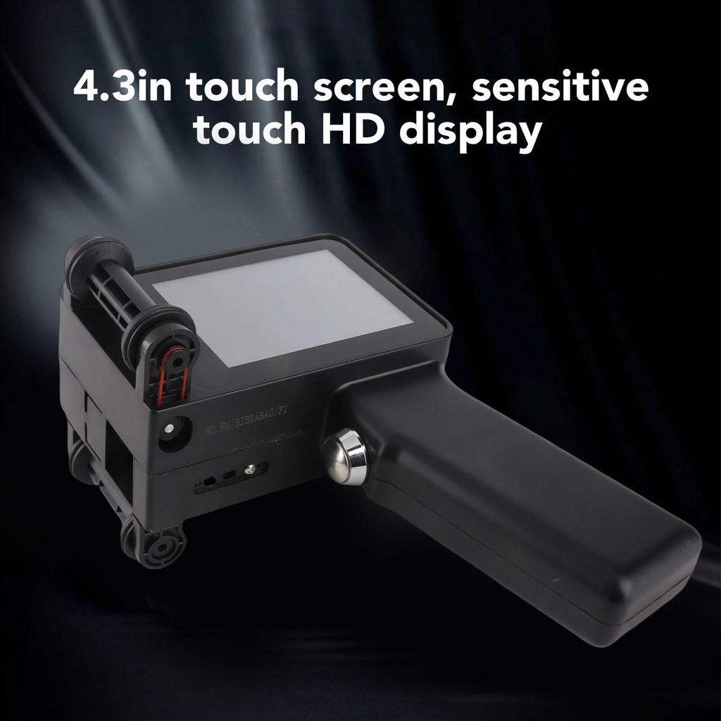Rankinis rašalinis spausdintuvas pistoletas Mažas nešiojamas su HD LED 4,3 colio jutikliniu ekranu N6 Be kasetės