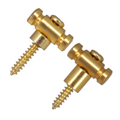 2PCS Gitarrensaitenhalter Gitarrensaitenbaum mit Schraube E-Gitarrenzubehör für Gitarre