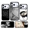 Compass Wanderlust Vintage Map Phone Case Cover for IPhone 11 12 13 14 15 16e 17 Pro Max Coque for IPhone 17 Air
