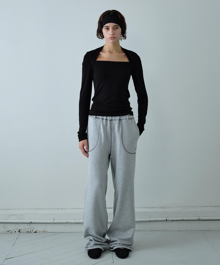 Simeteuligpeosenteu Two-Way Bolero Top / Black