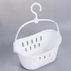 White Hanging Drain Basket Hangable Sundries Hanging Basket Shower Storage Basket  Bathroom