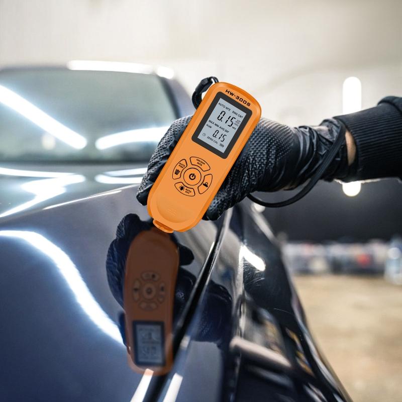 Paint Thickness Gauge Digital Coating Thickness Gauge Meter Car Painting Depth Gauge for Used Car Buyer Paint Mil Thick
