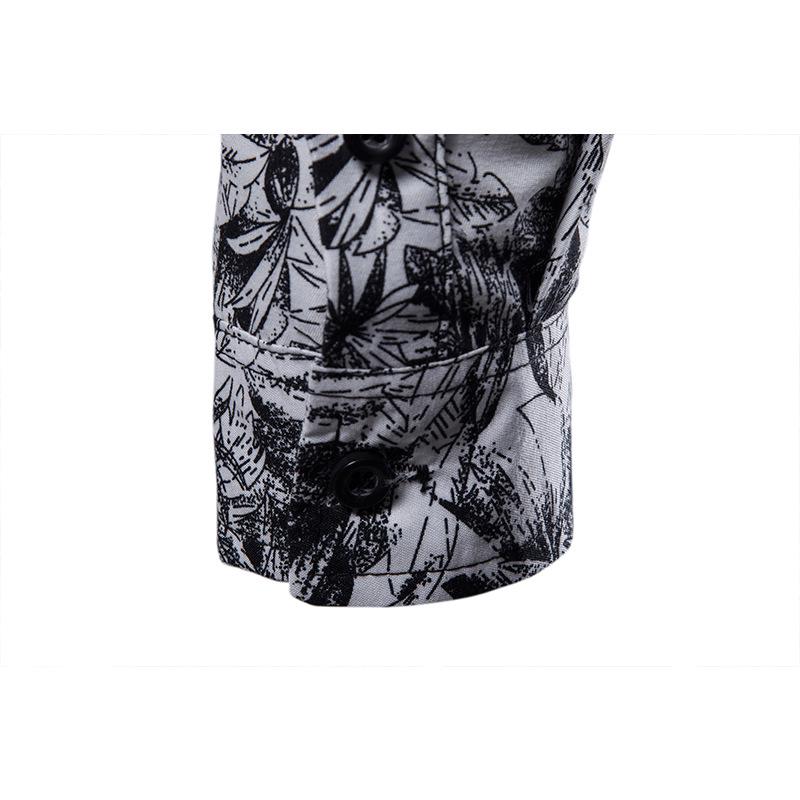 2021 Long-Sleeved Hot Selling Printed Shirt