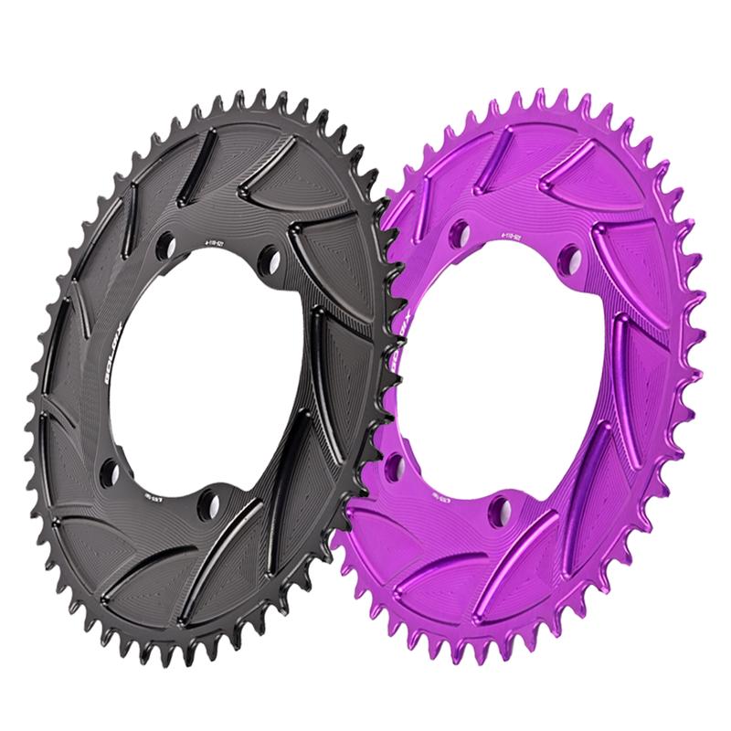 GOLDIX Road Bike Gravel Bike Single Chainring 110BCD Suitable for Shimano R7000 R8000 R8100 R9200 Suitable for Crank Power Meter