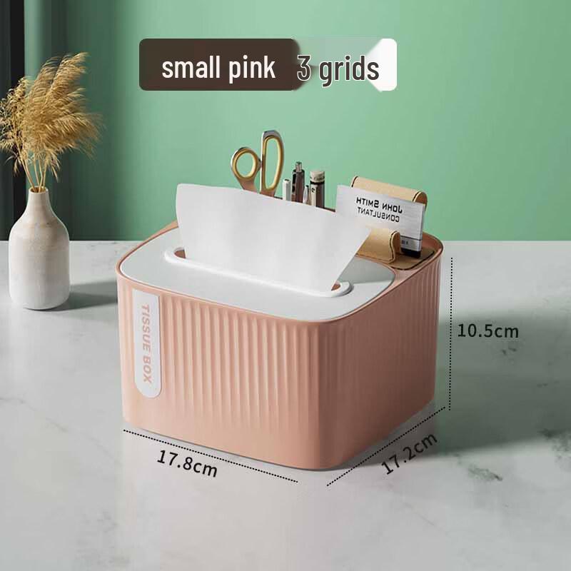 Shixun Desktop Storage and Tissue Box