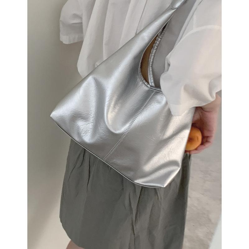 Large-capacity Underarm Bag, High-end Texture Tote Bag, Versatile Commuter Single-shoulder Bag
