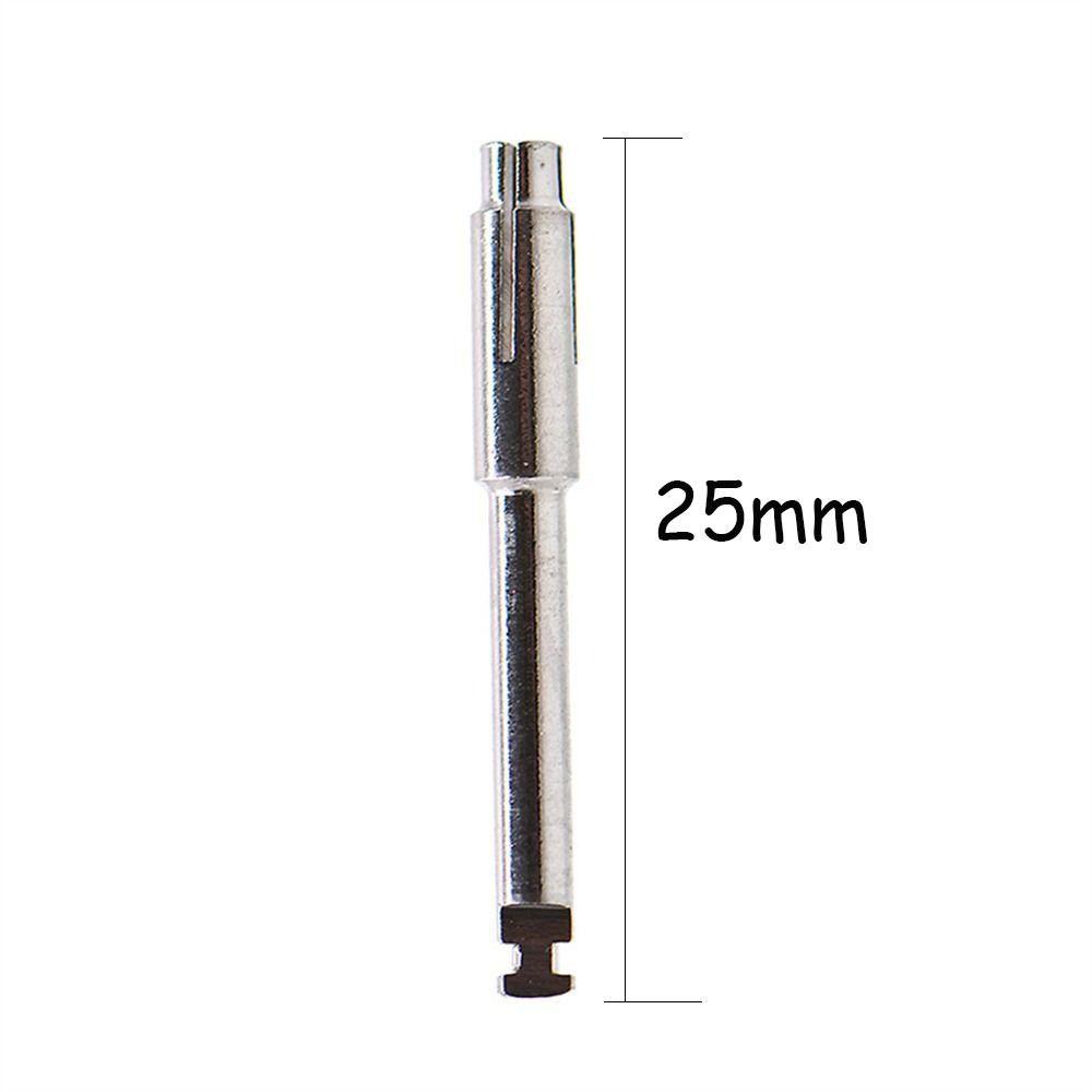 6PCS 25mm Dental Mandrel Soflex Type Stainless Steel Mandrel Composite Tools  Dental Restorations