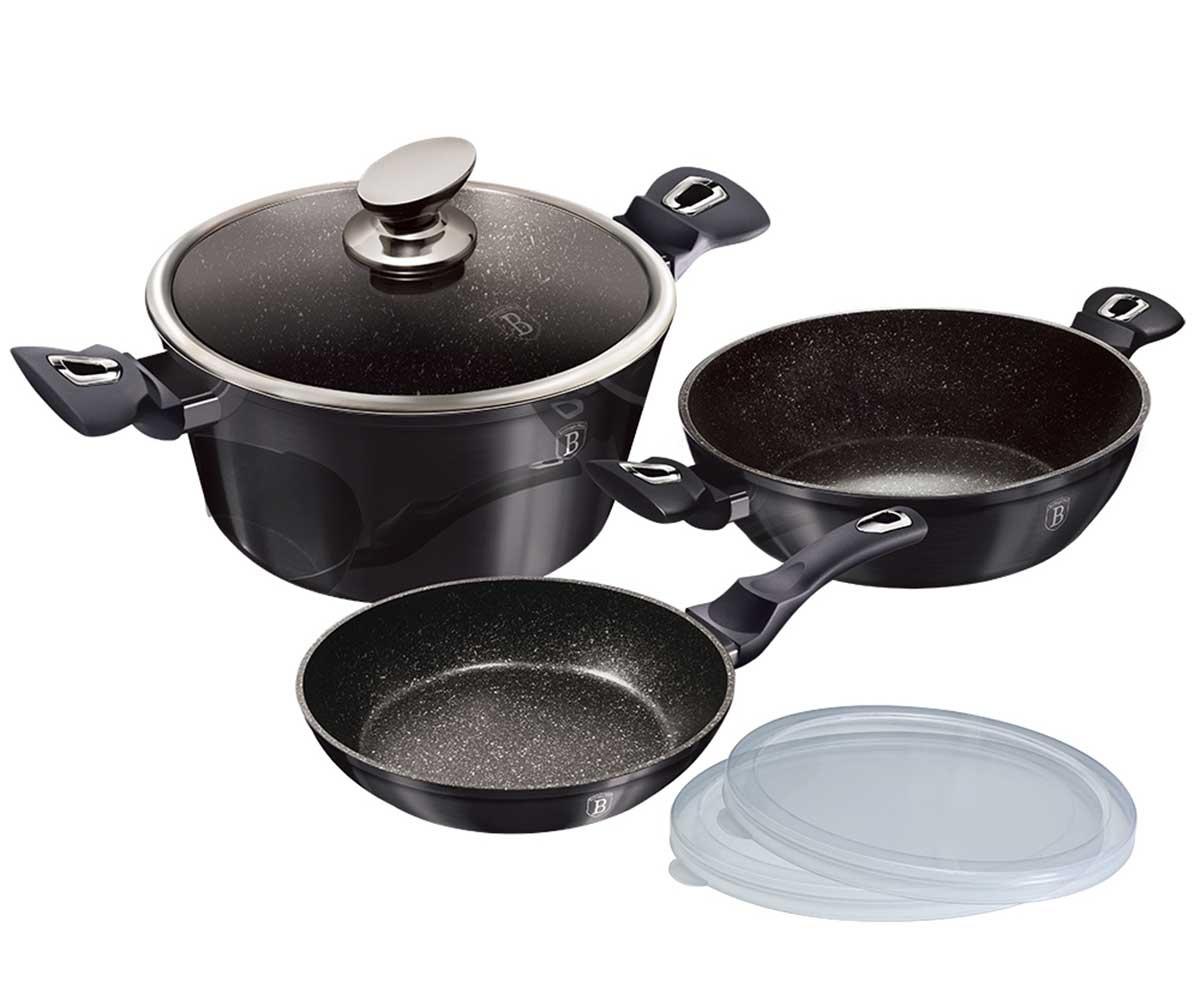 BERLINGERHAUS BH-6905 CARBON PRO COOKWARE SET