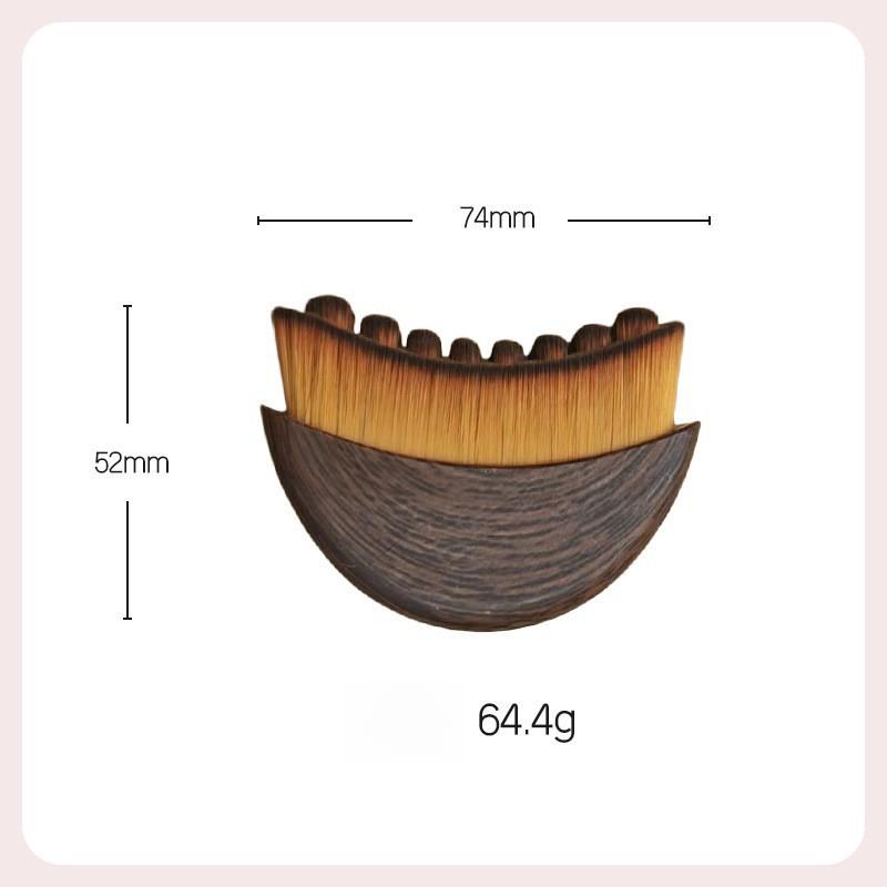 Facial Lymphatic Contour Brush, Multifunctional Brush for Eye and Neck Care Contouring Face Brush opp
