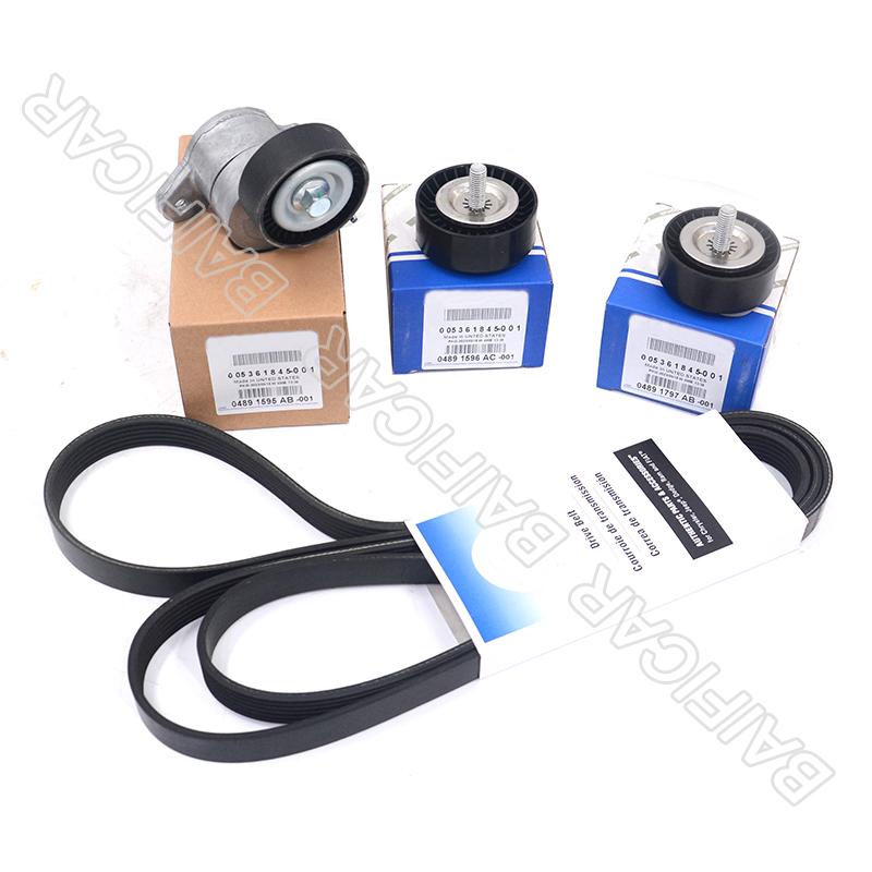 

Brand Belt Tensioner Serpentine Belt 4891595AE 4891596AC 4891797AB 4891721AB For Chrysler Sebring 2.0 2.4L Jeep Compass Patriot As Photo