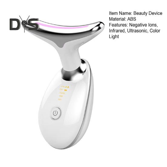 Neck Face Lifter Massager Anti Wrinkle Skin Tighten Device Double Chin Remover Beauty Tool for Facial Contouring Absorbs Creams Faster