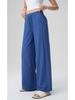 Women's High Waist Wide Leg Yoga Pants with Sun Protection and Pockets