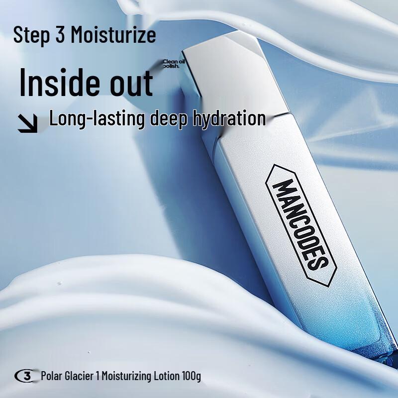 ZUOYANYOUSE Men's Arctic Glacier Hydrating 6-Piece Skincare Set