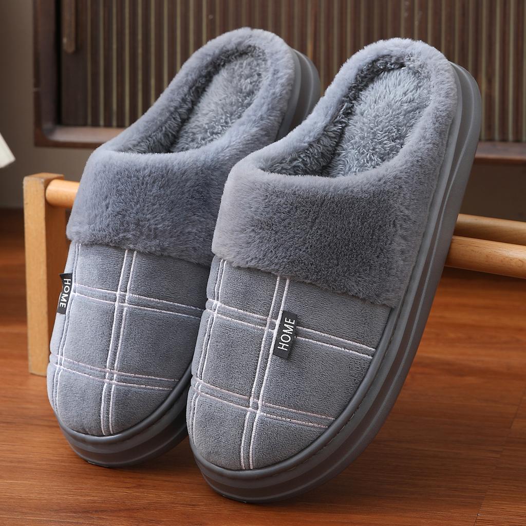 Plus Size 51 Winter Warm Men's Oversized Slippers for Home UseSuitable for Men & Women