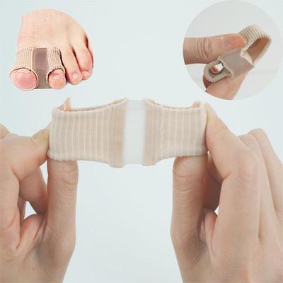 Corrector Separador de Dedos Unisex con Doble Orificio para Hallux Valgus