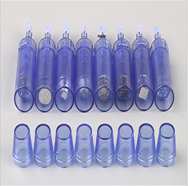 Electric Microneedle A1 Nano Crystal Beauty Device Head (Blue Bayonet)