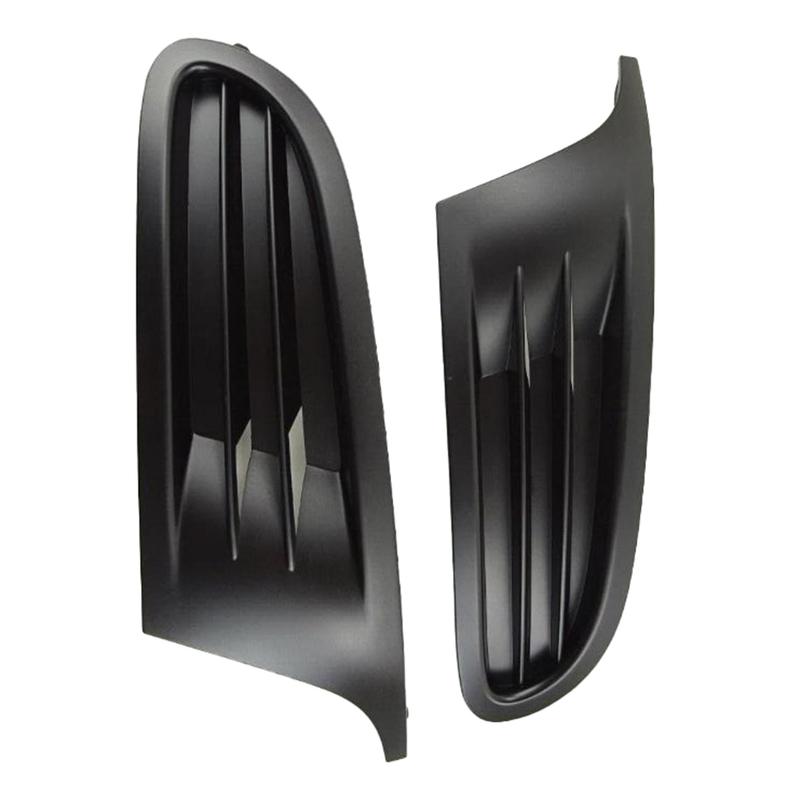 Front Bumper Lower Side Grille Trim Vent Plastic Pair for For GOLF MK6 2009 2012 Model Numbers 5K0853665A 5K0853666A