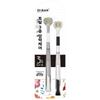 Two-Pack High-Grade Soft Bristle Three-Sided Toothbrush for Adults with Spiral Bristles.