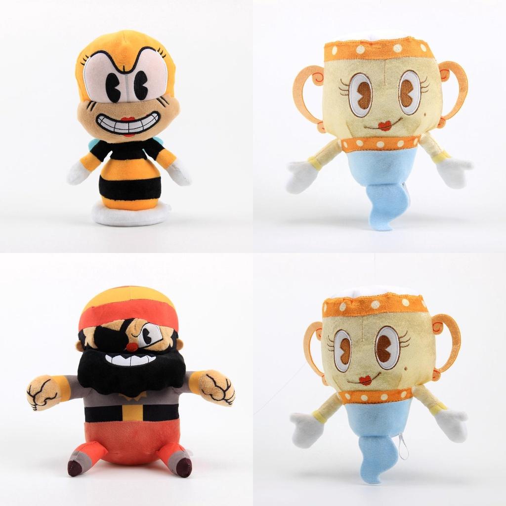Legendary Cuphead Plush Toys Captain Brineybeard Soft Stuffed Doll For Kids And Fans