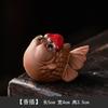 Lucky Purple Sand Small Goldfish Line Incense Burner, Household Indoor Insert Seat Zen Tea Room Desktop Incense Burner Ornament