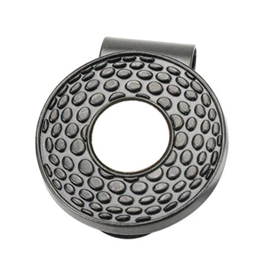 Značka golfového míčku Jemné zpracování Odolná proti korozi Golfová pomůcka Kulatý magnetický klip na golfovou čepici