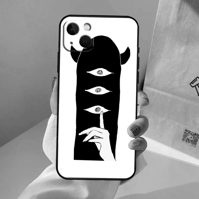 Oyasumi Punpun Phone Case For iPhone 16 15 14 11 12 13 Pro Max 12 13 mini XR 15 16 Plus 16e Cover Coque