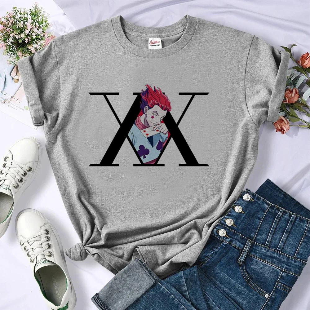 Hunter X Hunter Tshirt Wounisex Streetwear Meme Gothic T Shirt Funny Unisexga Y2k Retro Streetwear
